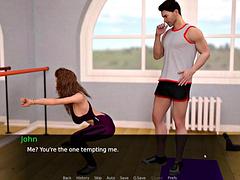 Future Money Mans Step-Fantasy: Rough Yoga Handjob Hardens Stepbro Cock