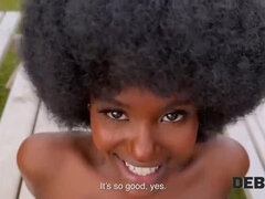 デカ尻, デカパイ, 黒人, 茶髪の, 黒人, ハメ撮り, オマンコ, 剃毛