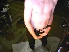 Amateur gay guy Nos2767 has a solo session and releases a huge load