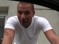 Blonde, Car, Couple, Deepthroat, Facial, French, Russian, Threesome