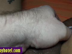 Raunchy Asian shemale rimming and butt sex sex