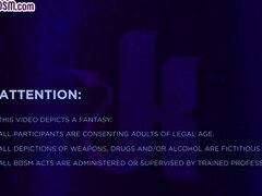 BDSM slut shagged by nice white penis in wet cunt hole