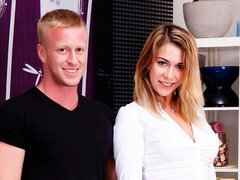 Leie, Grosser schwanz, Blondine, Blasen, Hausfrau, Interrassisch, Masturbation, Jungendliche (18+)