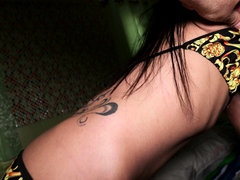 Aziatisch, Kont, Hd, Shemale, Tiener, Strak, Tieten likken