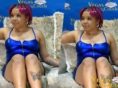 緊縛, ベッドルーム, ボンデージ, 黒人, 挿入, オーガズム, タトゥー, バイブレーター