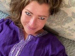 Grosse titten, Schwanz, Frau, Fingern, Selbstgemacht, Masturbation, Solo, Ehefrau