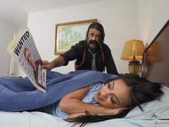 素人, デカチン, デカパイ, フェラチオ, 茶髪の, 娘, バック, 毛深い