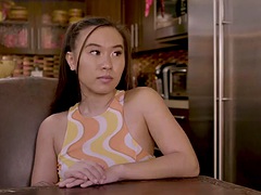 69, アジア人, 浮気者, 彼女, 毛深い, レズビアン, オマンコ, バイブレーター
