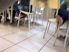 College, Dirty, Feet, Foot fetish, Italian, Voyeur