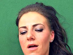 Schwarz, Braunhaarige, Dildo, Interrassisch, Masturbation, Spielzeuge