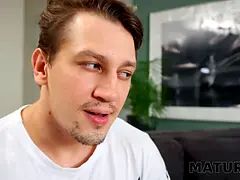 デカチン, ブロンド, エロ熟女, 軟体, Hd, 熟年, 淫乱熟女, ロシア人