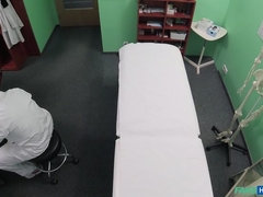 Cul, Sucer une bite, Médecin, Doigter, Bureau, Chatte, Nénés, Uniforme