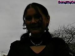 美女, デカ尻, デカパイ, 茶髪の, 熟年, 淫乱熟女, アウトドア, ヴィンテージ