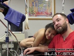 Raya Nguyen's ass gets filled with jizz