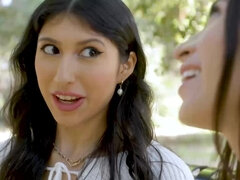 Lieveling, Bruinharig, Vingeren, Hd, Latijnse vrouw, Lesbisch, Masturbatie