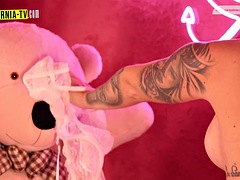 Grosse titten, Fesselspiele, Fetisch, Lesbisch, Massage, Masturbation, Titten, Spielzeuge