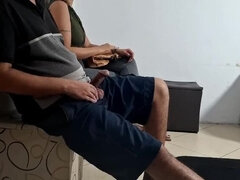 Минет, Семяизвержение, Эксгибиционист, Нащупал, Хд, Соски, На публике, Сюрприз