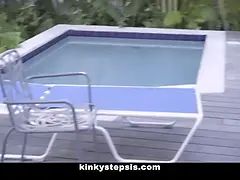 Kinky sister-in-law and step-brother have 3some with hot friend