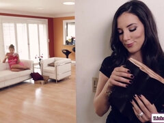 美女, デカパイ, ブロンド, オナニー, オマンコ, 義母, オッパイの, 濡れ