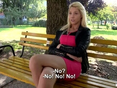 French Hussy Makes Bank