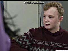 Amateur, Anal, Nana, Blonde, Éjaculation interne, Tir de sperme, Groupe, Nénés