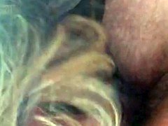 Amateur, Coche, Cornudo, Chupando, Esposa