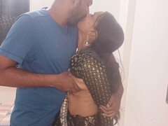 Aunt, Homemade, Indian, Kissing, Softcore