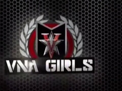 Chill threeway In Vegas! Krystal Davis & Sara Jay Share Shaun Dam's BIG BLACK COCK!