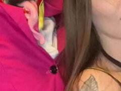 Arsch, Grosser arsch, Verrückt, Interrassisch, Natürlichen titten, Titten, Hure