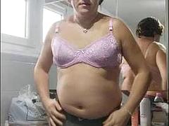 Patty pink lingerie and dildo