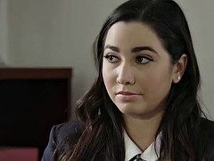 Grosse titten, Lesbisch, Lecken, Milf, Büro, Student, Lehrer