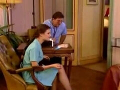 古典, カップル, フランス人, 毛深い, 淫乱熟女, オージー, ストッキング, ヴィンテージ