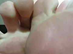 足, フェティッシュ, 一人
