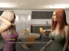 Time to play a fun porn game focused on big boobs and some mommy action