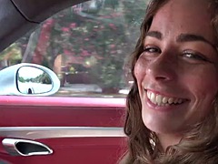 素人, フェラチオ, 車, 足, フェティッシュ, 足コキ, ハメ撮り