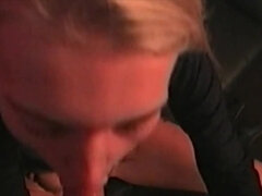 Cul, Blonde, Sucer une bite, Dingue, Perverse, Chatte, Nénés, Rétro ancien