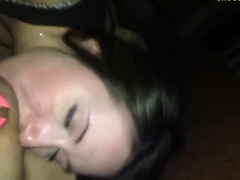 素人, デカチン, フェラチオ, 茶髪の, 淫乱熟女, ハメ撮り