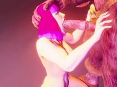 3d, Anal, Monster