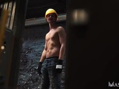 Benjamin Blue In A Factory Glory Hole Colt Spence