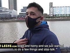 Horny Athletic Latinos Take Turns And Pounds Each Others