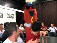 Bunch of gay guys go crazy in club