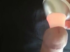 Womanizer male moaning intense orgasm