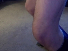 Father and His Hefty Pumped Ball Bag