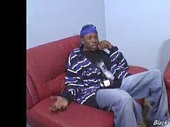 Whiteboi does dirty fellate on a ebony cock