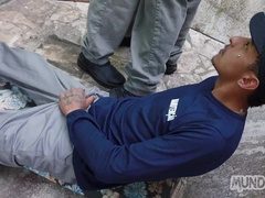 At lunch time, it's time to drill!