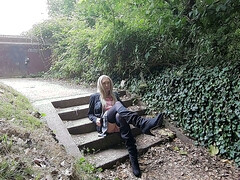 College slut waiting for boyfriend.