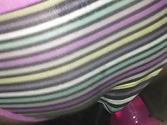 Sissy playing with my dildo part 2
