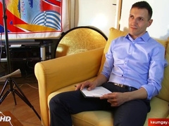 Salesman gets jacked in spite of him by his neighbour