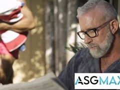 Nervous older man Gets to Bang His Attractive Young Neighbor - Lance Charger, Adrian Hart