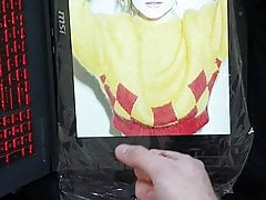 Cumtribute for Elle Fanning - HUGE LOAD